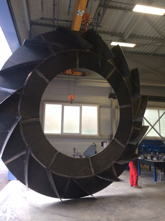 Roue Ø5000 mm