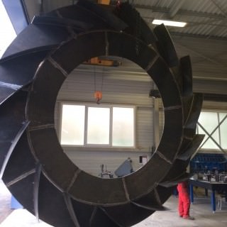 Roue Ø5000 mm